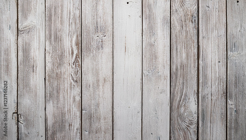 Fototapeta premium vintage white wood background old weathered wooden plank painted in white color