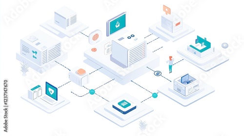 Wallpaper Mural Secure Network System Data Center Infrastructure Diagram Torontodigital.ca