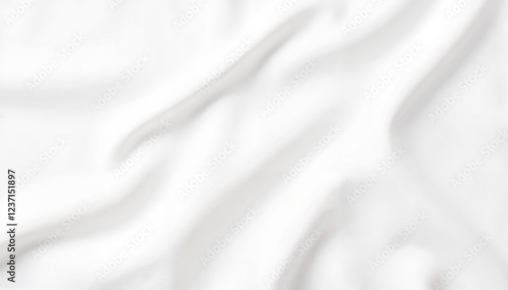 Obraz premium Cotton fabric texture in crisp white, clean and versatile design
