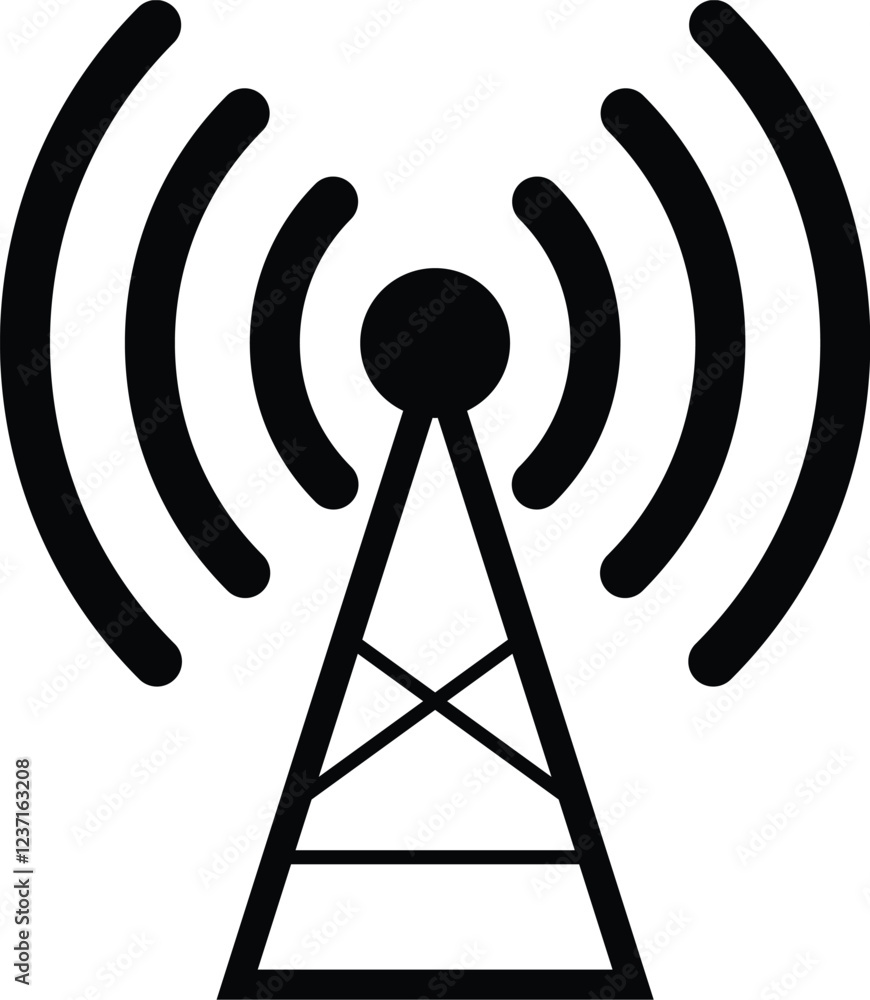 Radio antenna icon. Communication towers collection. Radio tower icons. Transmitter receiver wireless signal icons, wifi tower Radio antenna icon. Communication towers collection. Radio tower icons. Transmitter receiver wireless signal icons, wifi tower