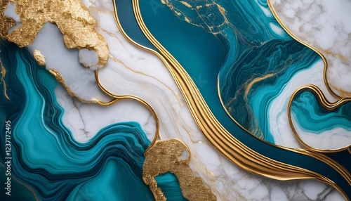pricey ocean tone marble and mineral gold texture with gold border luxurious ocean marble mineral gold texture