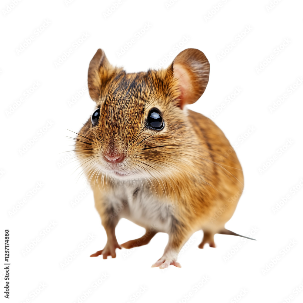 Degu isolated Degu isolated