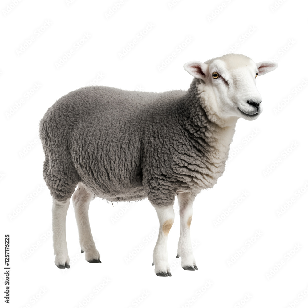 Obraz premium Herdwick sheep, isolated