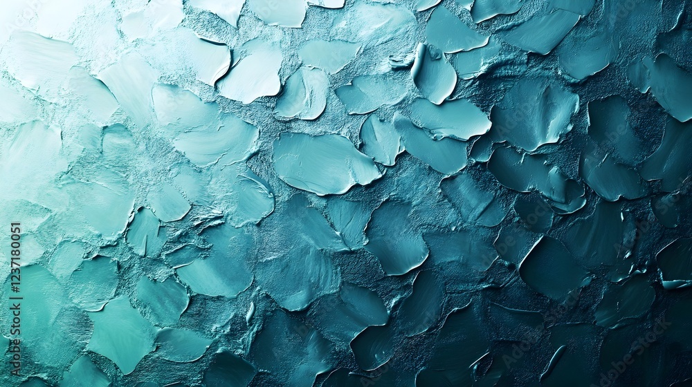Abstract Teal Impasto Texture Background Deep Blue Green Paint Artistic Strokes Thick Brushwork Modern Design Element Digital Wallpaper High Abstract Teal Impasto Texture Background Deep Blue Green Paint Artistic Strokes Thick Brushwork Modern Design Element Digital Wallpaper High