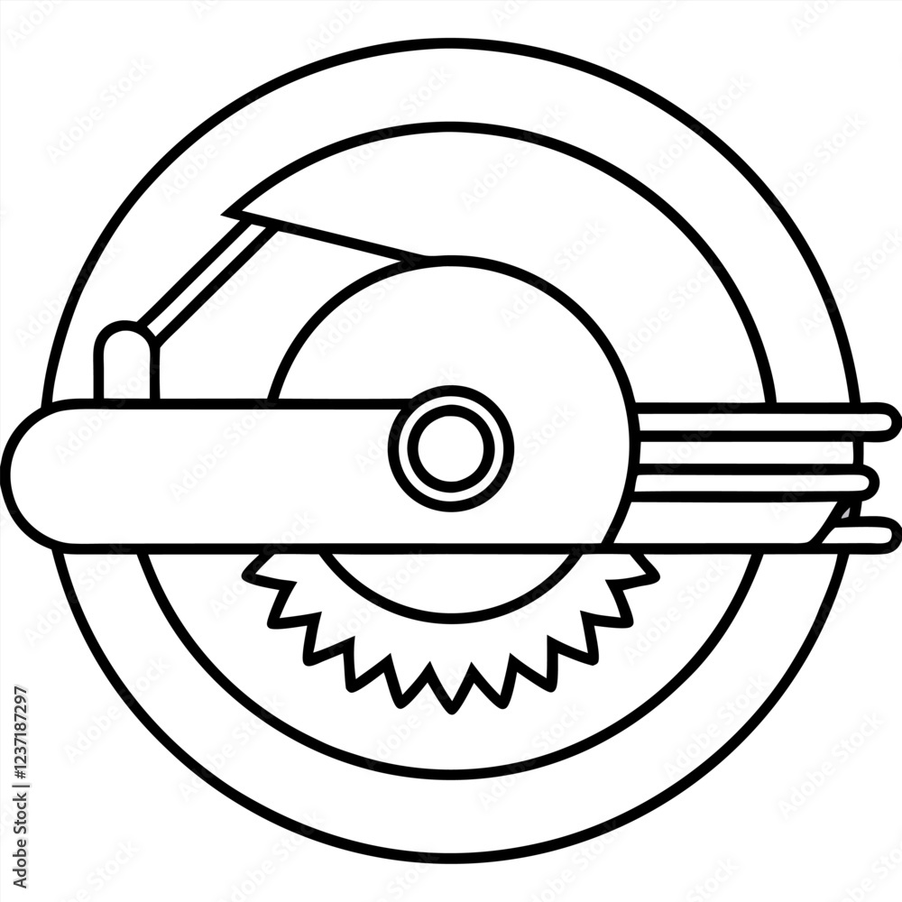 Circular Saw Construction Tool Vector | Clipart, Cartoon & Line Art Illustration, Circular saw construction tool vector illustration, perfect for clipart, cartoons, and line art designs. Circular Saw Construction Tool Vector | Clipart, Cartoon & Line Art Illustration, Circular saw construction tool vector illustration, perfect for clipart, cartoons, and line art designs.