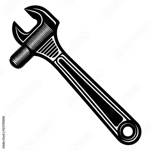 Fastening Tool Vector | Construction Tool Clipart & Line Art Illustration, High-quality fastening tool vector illustration with clipart, line art, and cartoon design.