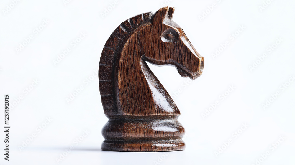 The Symbol of Strategy: A Chess Piece in Isolation
The Symbol of Strategy: A Chess Piece in Isolation
