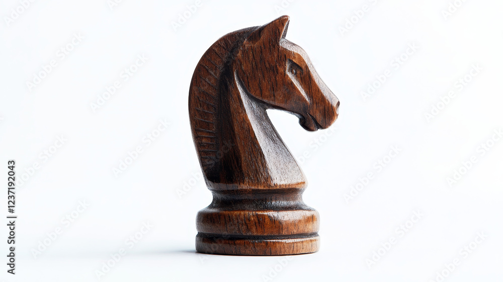 The Symbol of Strategy: A Chess Piece in Isolation
The Symbol of Strategy: A Chess Piece in Isolation