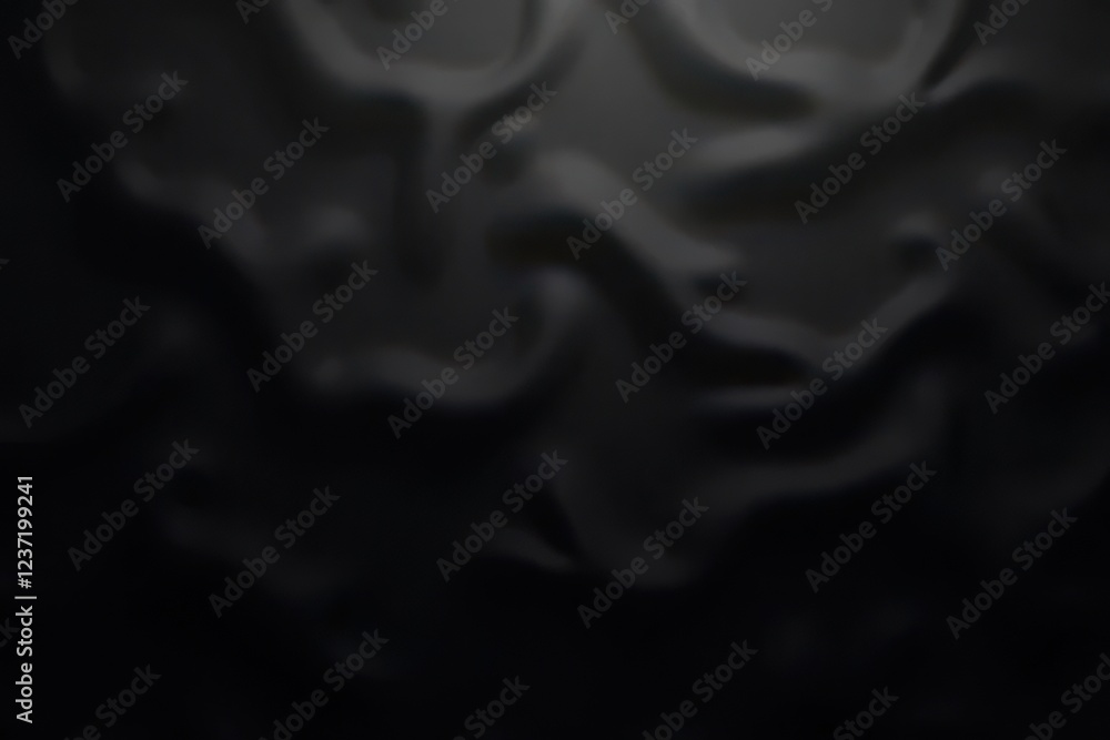 Fototapeta premium Abstract Dark Texture with Fluid Shapes and Soft Waves for Design