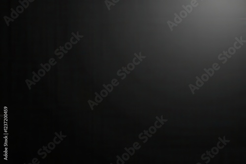 Dark Background with Soft Light Glowing for Dramatic Effects photo