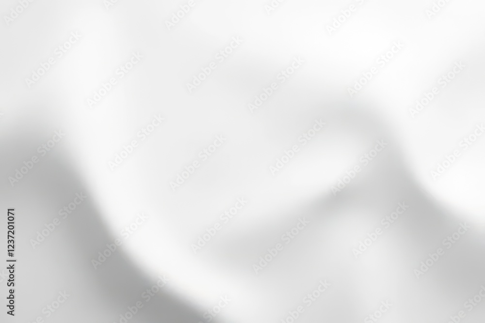 Soft White Fabric Drapery Creating Gentle Shadows and Textures Soft White Fabric Drapery Creating Gentle Shadows and Textures