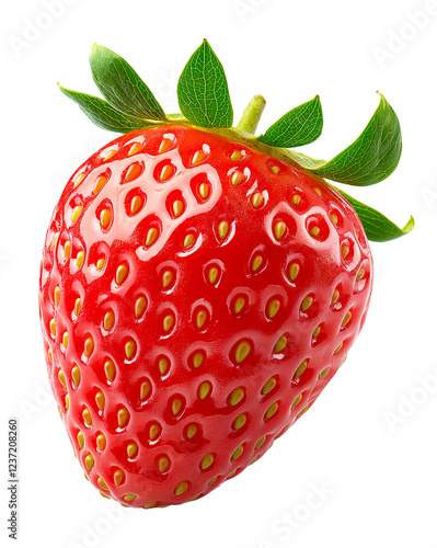 Strawberry isolated on a transparent background