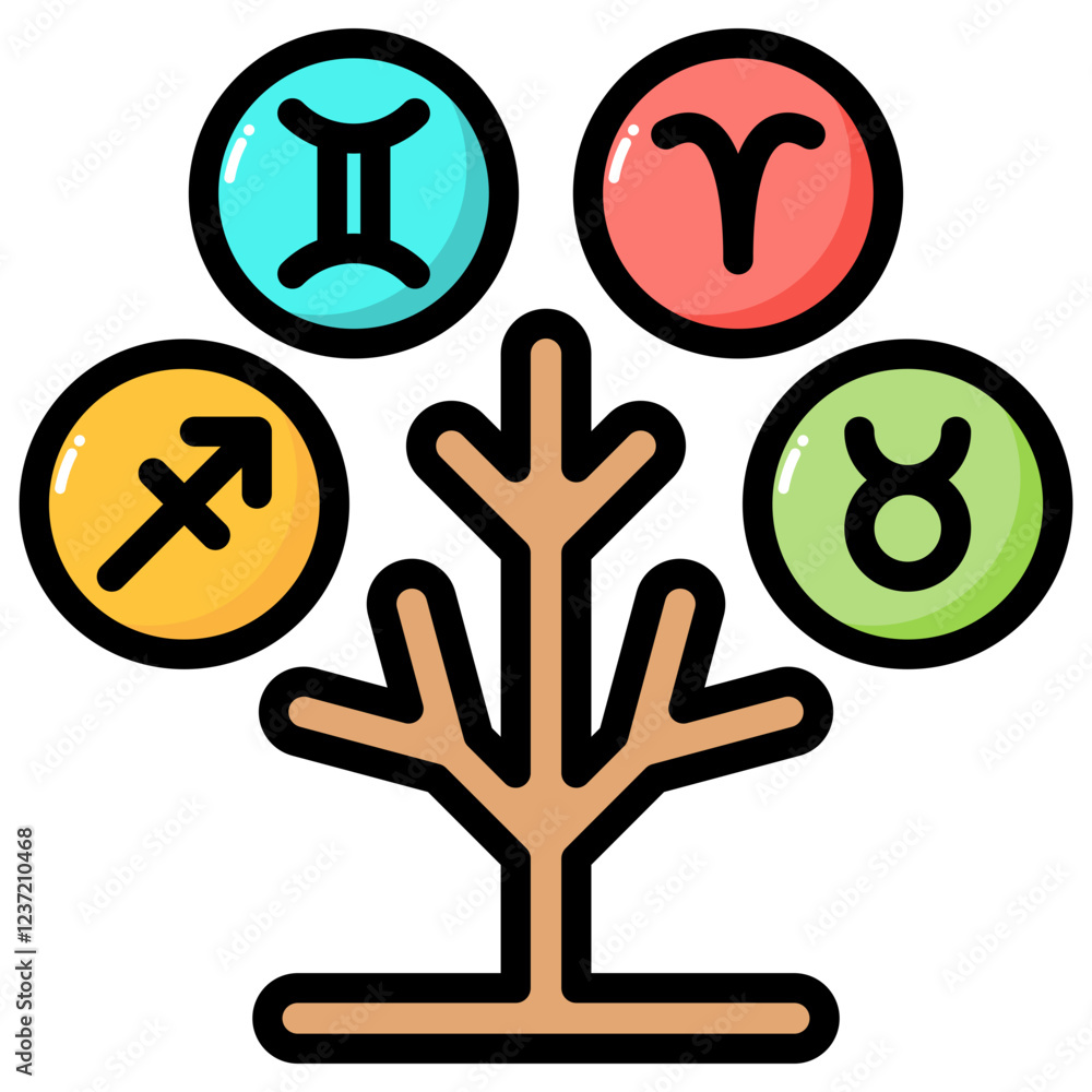 Obraz premium Ancestry Icon