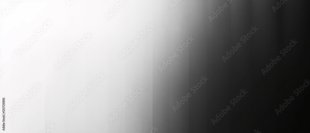 Abstract grayscale image showing a gradual transition from white to black Abstract grayscale image showing a gradual transition from white to black