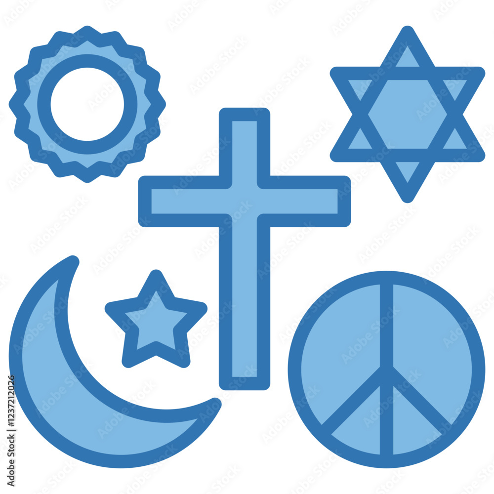 Obraz premium Beliefs Icon