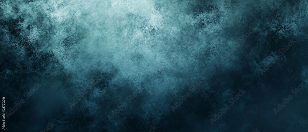 Fototapeta premium Abstract Dark Teal Textured Background Image