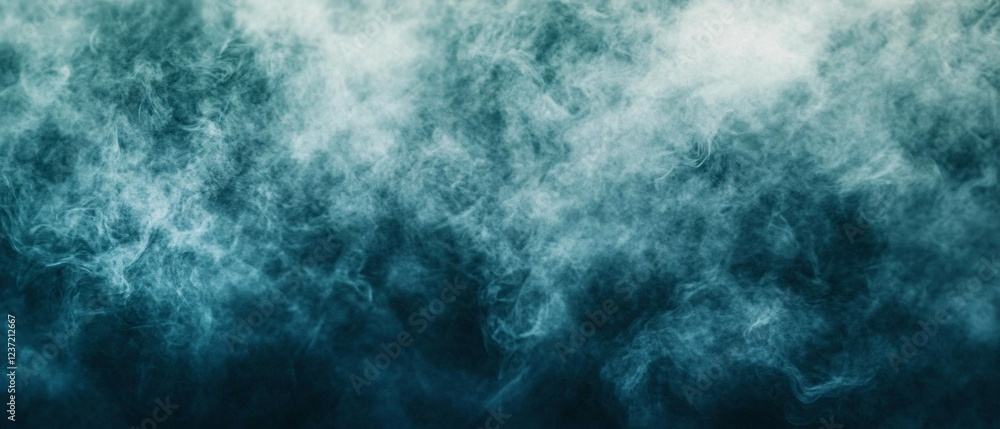 Abstract Teal Smoke Swirling Background Texture Abstract Teal Smoke Swirling Background Texture