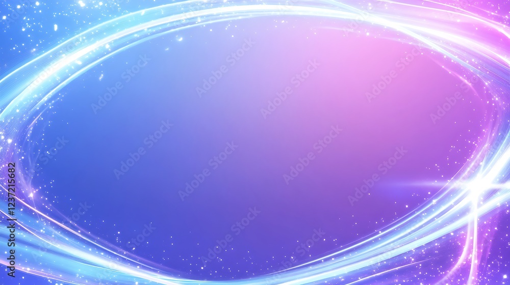 Abstract Blue Purple Glowing Light Wave Design Abstract Blue Purple Glowing Light Wave Design