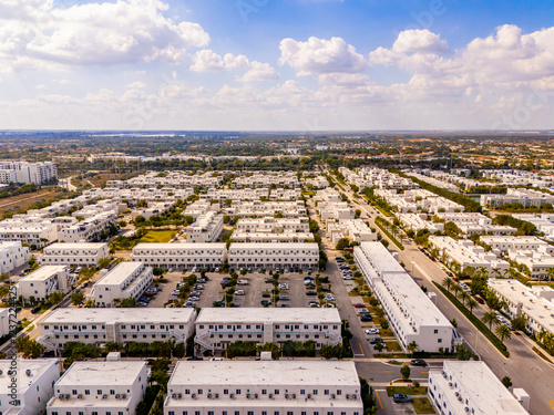 Residential neighborhood Doral Florida near landfill and incinerator photo