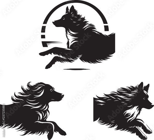 A majestic fox in flight