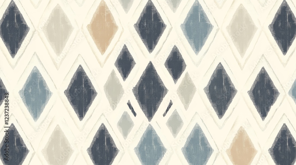 Elegant Geometric Diamond Pattern Wallpaper Design Elegant Geometric Diamond Pattern Wallpaper Design