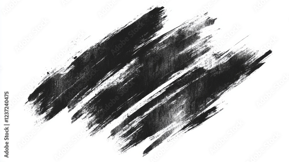 Abstract Black Brush Strokes Graphic Design Abstract Black Brush Strokes Graphic Design