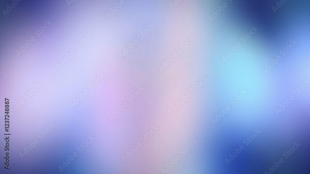 Fototapeta premium Abstract Blurred Pastel Background Soft Blue, Pink, and Purple Hues