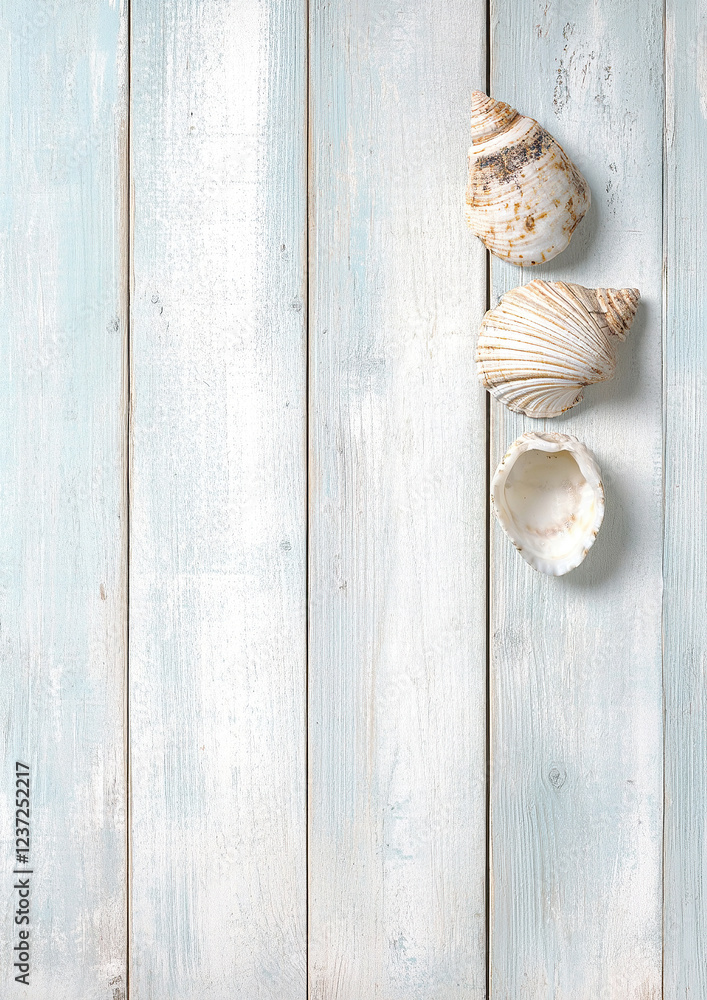 Maritimer Holzhintergrund – Digitales Papier im DIN A4-Format für Scrapbooking und DIY mit Textfreiraum