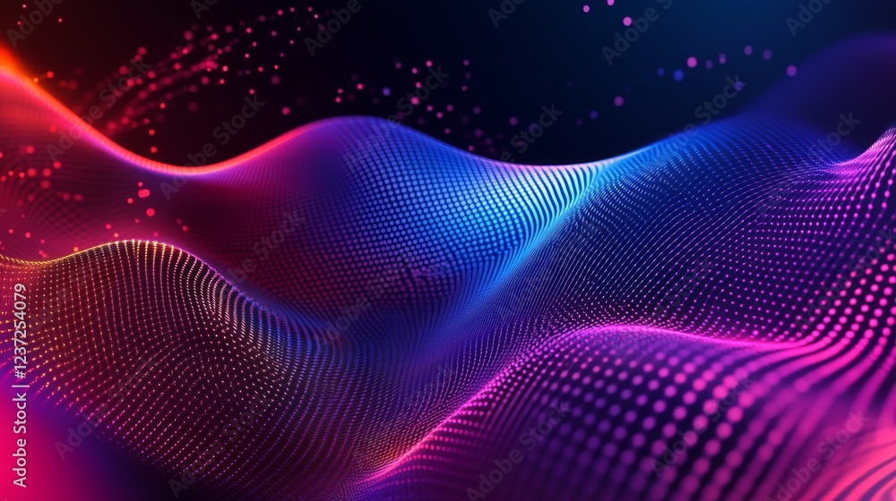 Dynamic Data Flow Visualization: Abstract Technology Art Dynamic Data Flow Visualization: Abstract Technology Art