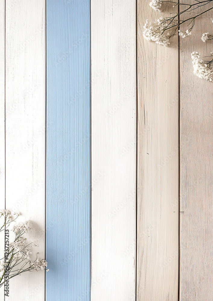 Maritimer Holzhintergrund – Digitales Papier im DIN A4-Format für Scrapbooking und DIY mit Textfreiraum
