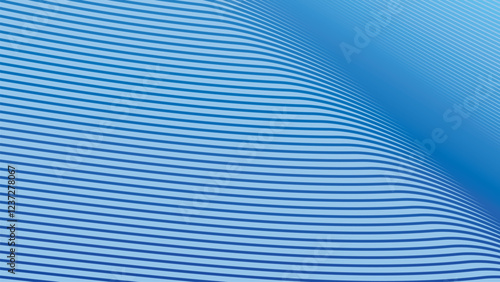 Blue gradien stripes line pattern abstract background for textile design