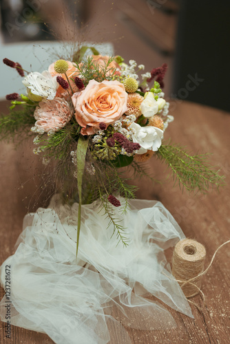 le bouquet de la mariée