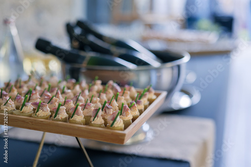 champagne et entremets