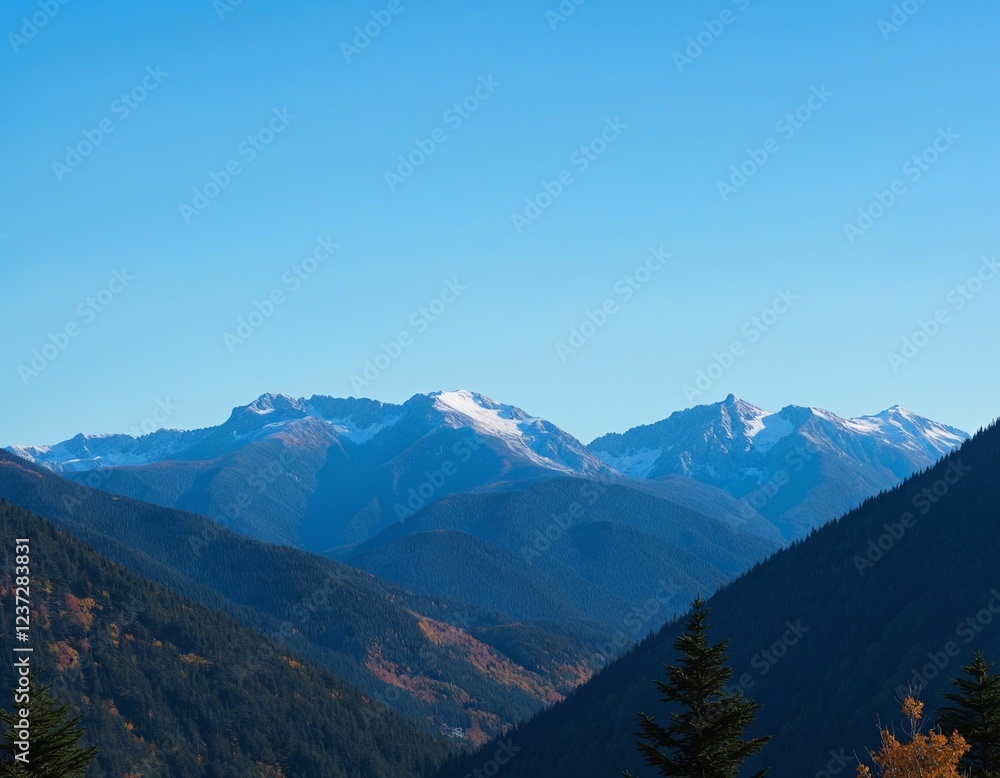 Fototapeta premium Mountain Horizons