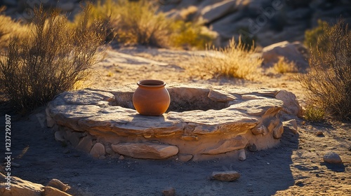 A história da mulher Samaritana e o poço; The well of meeting the water of life, the story of the Samaritan woman