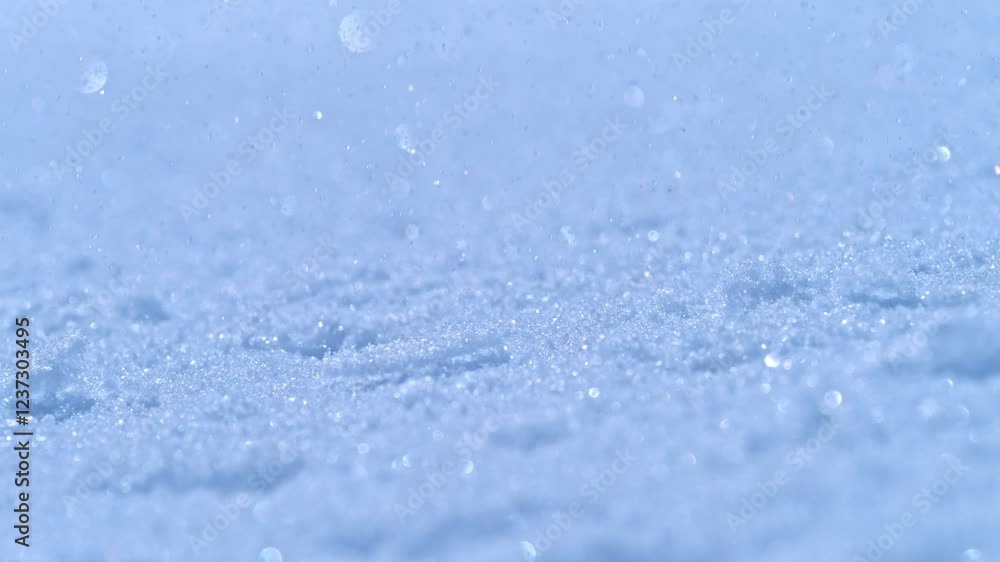 Super Slow Motion of Snow Flakes Falling. Realistic Abstract Winter Background. Filmed on High Speed Cinema Camera, 1000fps. Super Slow Motion of Snow Flakes Falling. Realistic Abstract Winter Background. Filmed on High Speed Cinema Camera, 1000fps.