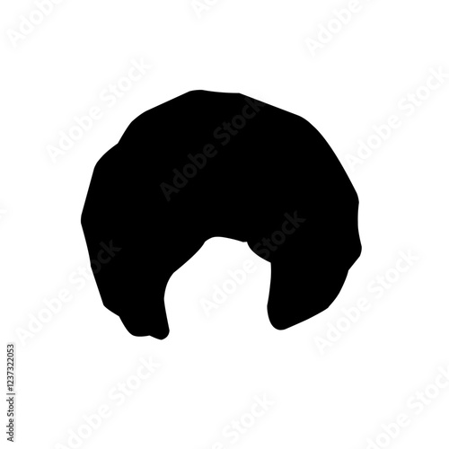 Silhouettes of hair styling