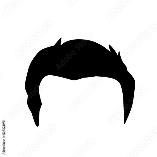 Silhouettes of hair styling