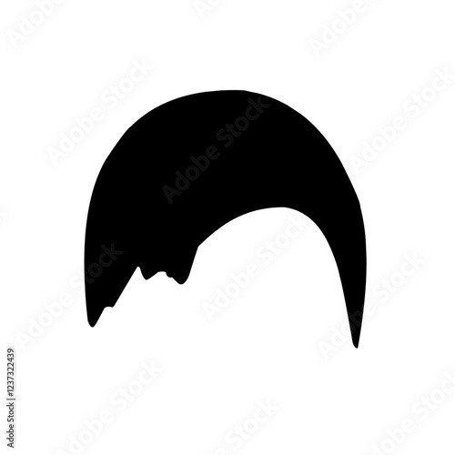 Silhouettes of hair styling