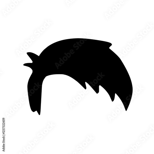 Silhouettes of hair styling
