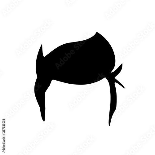 Silhouettes of hair styling