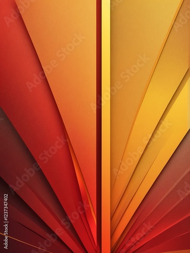 Wallpaper Mural yellow to red smooth grainy texture gradient with glowing noise background, Art decoration Torontodigital.ca