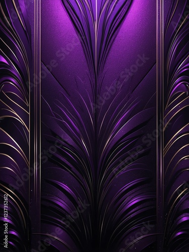 black to purple smooth grainy texture gradient with glowing noise background, Art decoration