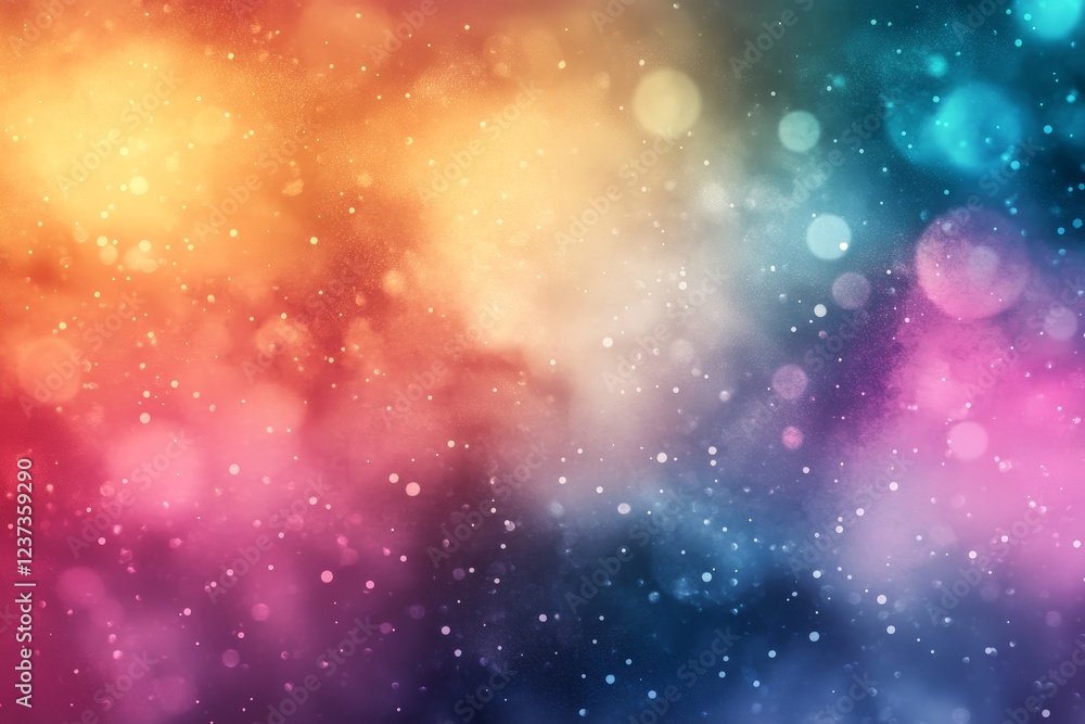 Colorful bokeh lights, abstract background, digital art, website design Colorful bokeh lights, abstract background, digital art, website design