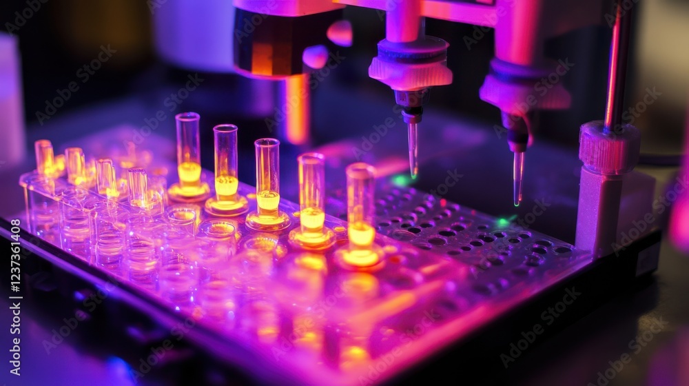 A laboratory experiment showing antiviral compounds A laboratory experiment showing antiviral compounds
