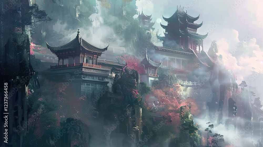 Fototapeta premium _Pagoda_freepik_ancient_chinese_architecture_chinese