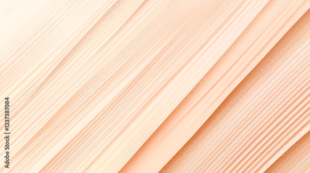 Obraz premium Abstract Peach Diagonal Lines Background Design
