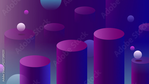 abstract background with circles