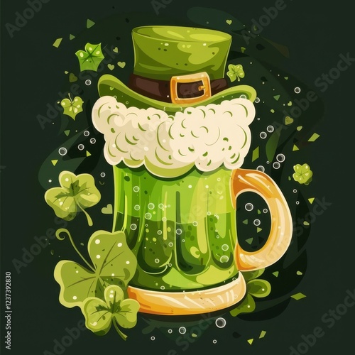 Obraz na płótnie saint patrick day w salonie