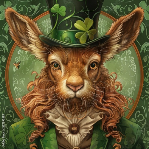 Obraz na płótnie saint patrick day w salonie